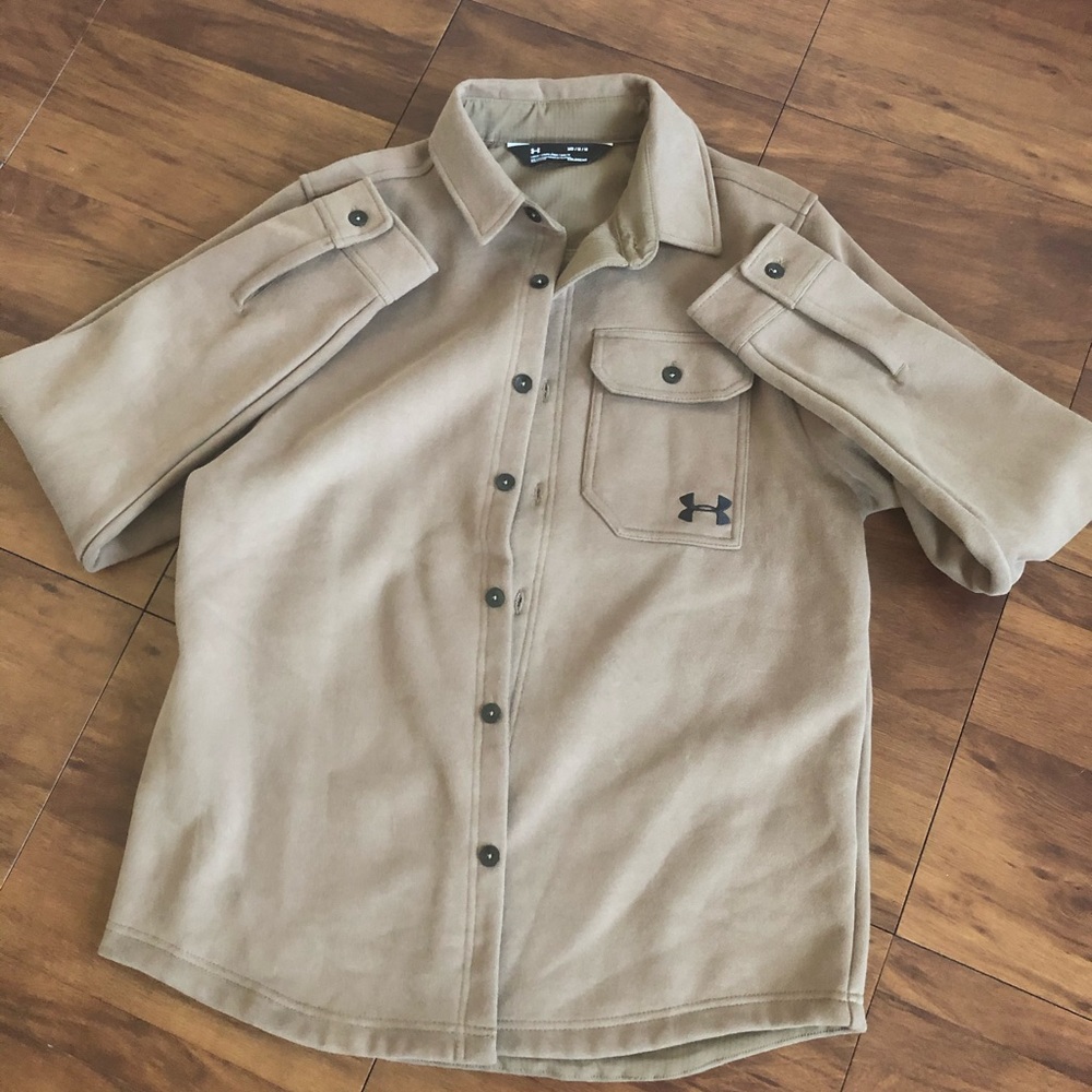 Under Armor cold weather button down